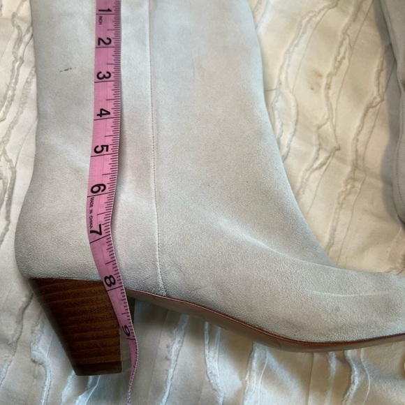 Something Navy Suede Boots - Picture 9 of 10